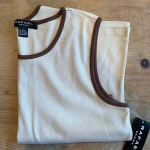 NWT Safari Rafael Sport Size L Brown Minimalist Monochrome Capsule